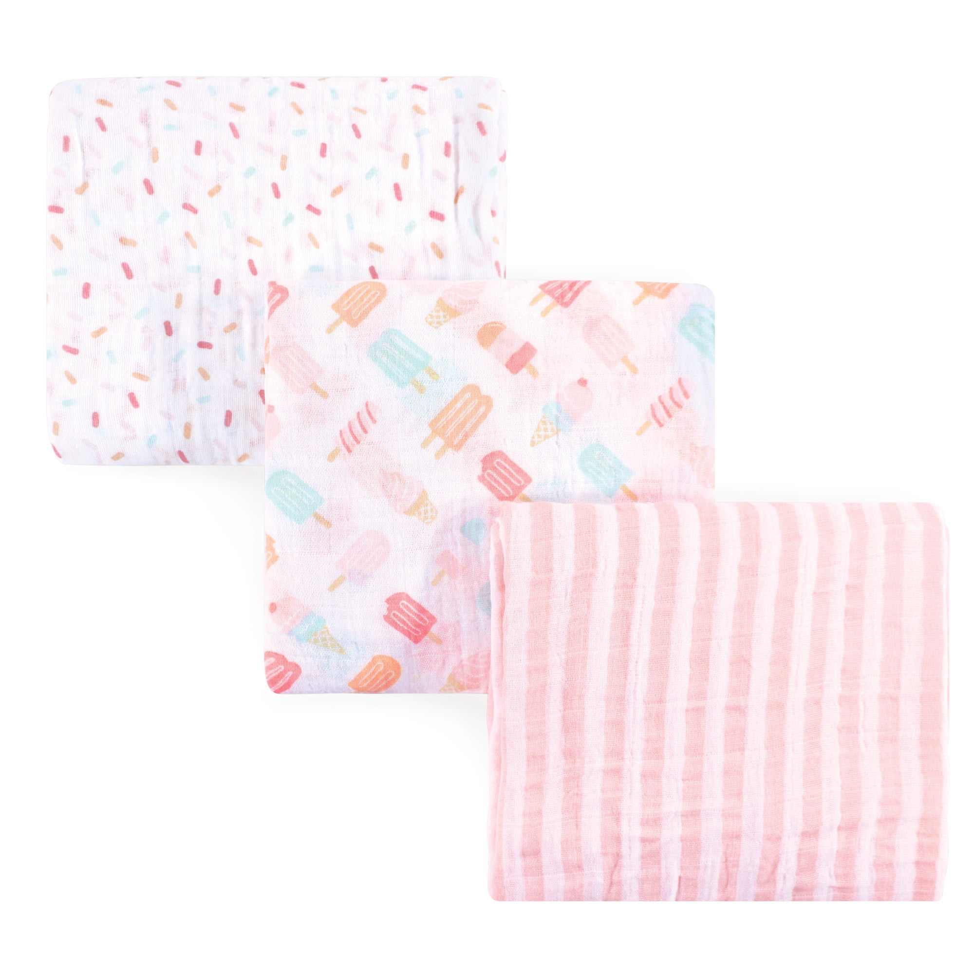 hudson baby 3 swaddle blankets