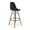 Black and Walnut, variant on Pemberly Row Contemporary Bar Height Stools (Set of 2) in Red