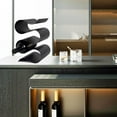thumbnail image 6 of Wine Rack Countertop, Freestanding Creativity Modern Small Wine Holder, Tabletop Wine Stand for Kitchen Wine Bar Inside Cabinet, Pantry Decor-5 Bottle, 6 of 7