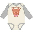 thumbnail image 3 of Inktastic I Love My Mommy- cute baby bear Boys or Girls Long Sleeve Baby Bodysuit, 3 of 5