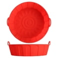 thumbnail image 3 of Summer Savings Kcavykas Kitchen Goodies,Reusable Fryer SILIConE BAKinG Pad Foldable Fryer Tray Pad, 3 of 7