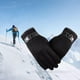 thumbnail image 3 of Guantes de gamuza Guantes de invierno cálidos, Guantes de pantalla táctil, Negro, 3 of 8