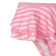 thumbnail image 5 of Disney Minnie Mouse Toddler Girls' Long Sleeve Rash Guard and Ruffle Bikini Bottom Swimsuit Set Pink Minnie Mouse, 5 of 10
