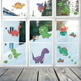 thumbnail image 2 of Vikakiooze Home Decor, Cartoon Dinosaur Cute Glass Sticker Children'S Room Background Wall Decoration Pvc Graffiti Wall Decal, 2 of 5