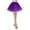 Purple, variant on Women'S Candy Color Multicolor Skirt Support Half Body Puff Petticoat Colorful Small Short Skirt Slit Skirt High Waist plus Size Plaid Skirt plus Size Swim Skirt Adult Skirts for Women plus Size Jean