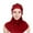 Red, variant on MSJUHEG Headbands,Tie Headband,Wire Headband,Boho Bandeau,Thick Headbands,Easy Wear Soft Hijab for Instant Hijab Scarf Turbans Prayer Scarf Abayas Coffee One Size