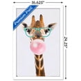 thumbnail image 3 of Reinders - Funky Giraffe Wall Poster, 14.725" x 22.375" Framed, 3 of 5