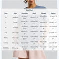 thumbnail image 5 of Uootdi Women's Workout Tops Short Sleeve Mesh Panel Breathable Tops Training Soft Lightweight Gym Tops Gift, 5 of 5