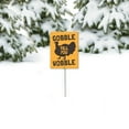 thumbnail image 2 of Eveokoki Yard Sign with Stakes Gobble Till You Wobble Lawn Sign Colorful Lawn Patio Yard Decorations for Holiday Party Home Lawn Pathway Walkway Decorations Supplies, 21.6", 2 of 5