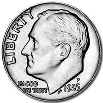1985-P Roosevelt Dime BU
