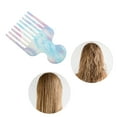 thumbnail image 6 of Unique Bargains 1 Pc Fashion Portable Hair Insert Comb Blue Imitation Acetic Acid, 6 of 6