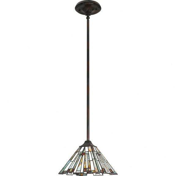 1 Light Mini Pendant 6.25 Inches High -Traditional Installation Quoizel Lighting Tfmk1508va