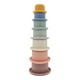 thumbnail image 1 of Tazas apilables 7 unidades/juego de vasos apilables para niños pequeños, juguetes apilables para bebés, vasos apilables de anidación de silicona, juguete de aprendizaje educativo temprano Tomshoo Tazas apilables, 1 of 7