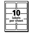 thumbnail image 4 of Ecofriendly Mailing Labels, Inkjet/laser Printers, 2 X 4, White, 10/sheet, 25 Sheets/pack | Bundle of 10 Packs, 4 of 5