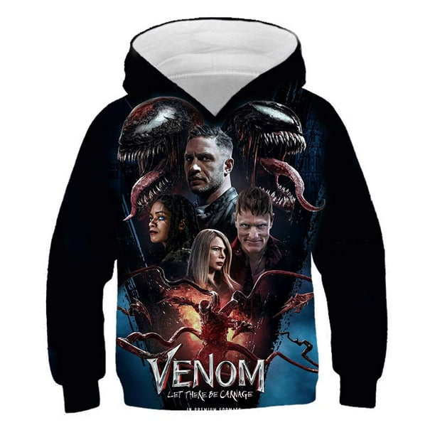Nuevas sudaderas con capucha de Venom para ninos sudaderas con capucha para ninos y ninas abrigo de primavera y otono para ninos prendas de vestir informales de manga larga para bebes ropa