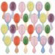 thumbnail image 1 of wonima11 24PCS Wet Dry Hair Brush Mini Travel Portable Soft Brush Wet Hair Brush Colorful Hair Combs Set,Pocket Detangler Hair Combs Birthday Baby Shower Children's Day Gifts for Guest (1 Style), 1 of 1