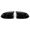 thumbnail image 1 of Cubiertas de Espejo Lateral Izquierda y Derecha para Reemplazo de BMW X5 F15 X6 F16 X3 F25 LCI X4 F26 2014-2018, Capucha de Espejo de Puerta en Negro Brillante, 1 of 7