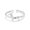 SCR1029-E, variant on Adjustable S925 Sterling Silver Dachshund Dog Open Ring for Women, Cute Pet Lover Jewelry