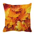 thumbnail image 1 of HBFAGFB Red Leaf Fall Leaves Brown Autumn Maple September Tree October Pillowcase Pillow Decorative Cushion Cover 18x18 Inches, 1 of 3