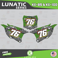 thumbnail image 3 of Kalair GFX Graphics Kit for Kawasaki KX100 (2014-2021) Lunatic Series, 3 of 5