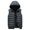 Gray, variant on ZUKMRJPC Mens Puffer Vest Full Zip Winter Warm Quilted Outerwear Vests Lightweight Casual Removable Hood Padded Jacket with Pocket