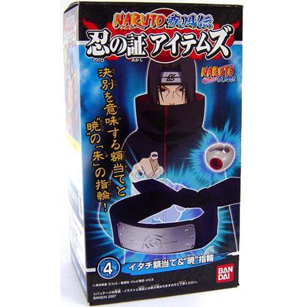 Mattel Naruto Itachi Scarred Headband & Ring