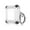 Black for AirPods 1/2, variant on Transparent Case Headphone Accessories Anti-drop Replacement Wireless Headphone Case for AirPods 1/2