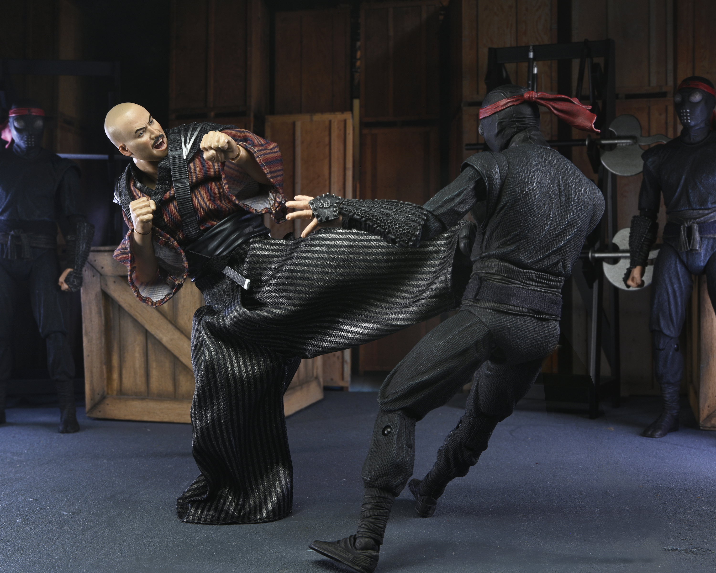NECA TMNT 1990 Movie Ultimate - Action Figure Tatsu 17,8 Cm - Tartarughe Ninja - Collezionabile