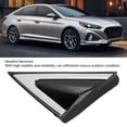 thumbnail image 4 of Cubierta de Esquina del Pilar del Guardabarros del Coche, Aspecto Elegante Negro Brillante, Embellecedor de Esquina del Espéano Exterior Para Santa 2013-2019, 4 of 7