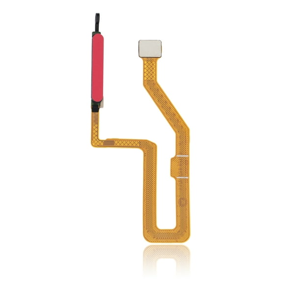 Replacement Fingerprint Reader With Flex Cable Compatible For LG K42 / K52 / K62 (Red)