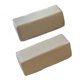 thumbnail image 1 of Almohadillas para reposabrazos de silla de oficina, transpirables, ligeras y acolchadas. Beige, 1 of 9