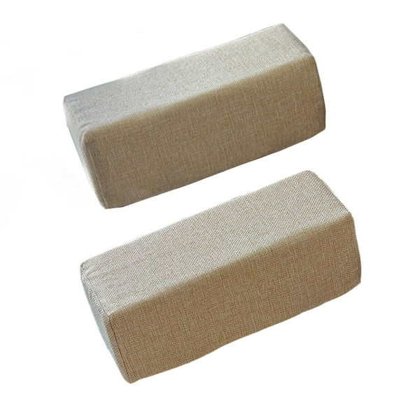 MAGIDEAL 2Pcs Office Chair Armrest Pads Elbow Support Thick Reusable Non Slip Comfortable Beige