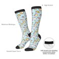 thumbnail image 4 of Balery Rabbit Burger Coffee Calcetines novedosos Calcetines deportivos Calcetines hasta la rodilla Calcetines de algodón Calcetines originales y geniales, 4 of 6