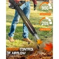 thumbnail image 4 of Seipouy Leaf Blower, 80CC 2 Stroke Backpack Gas Leaf Blower, Backpack Blower, Gas Blower, Up to 900CFM , Powerful Clearing, for Lawn Care Yard Dust Debris, 4 of 10