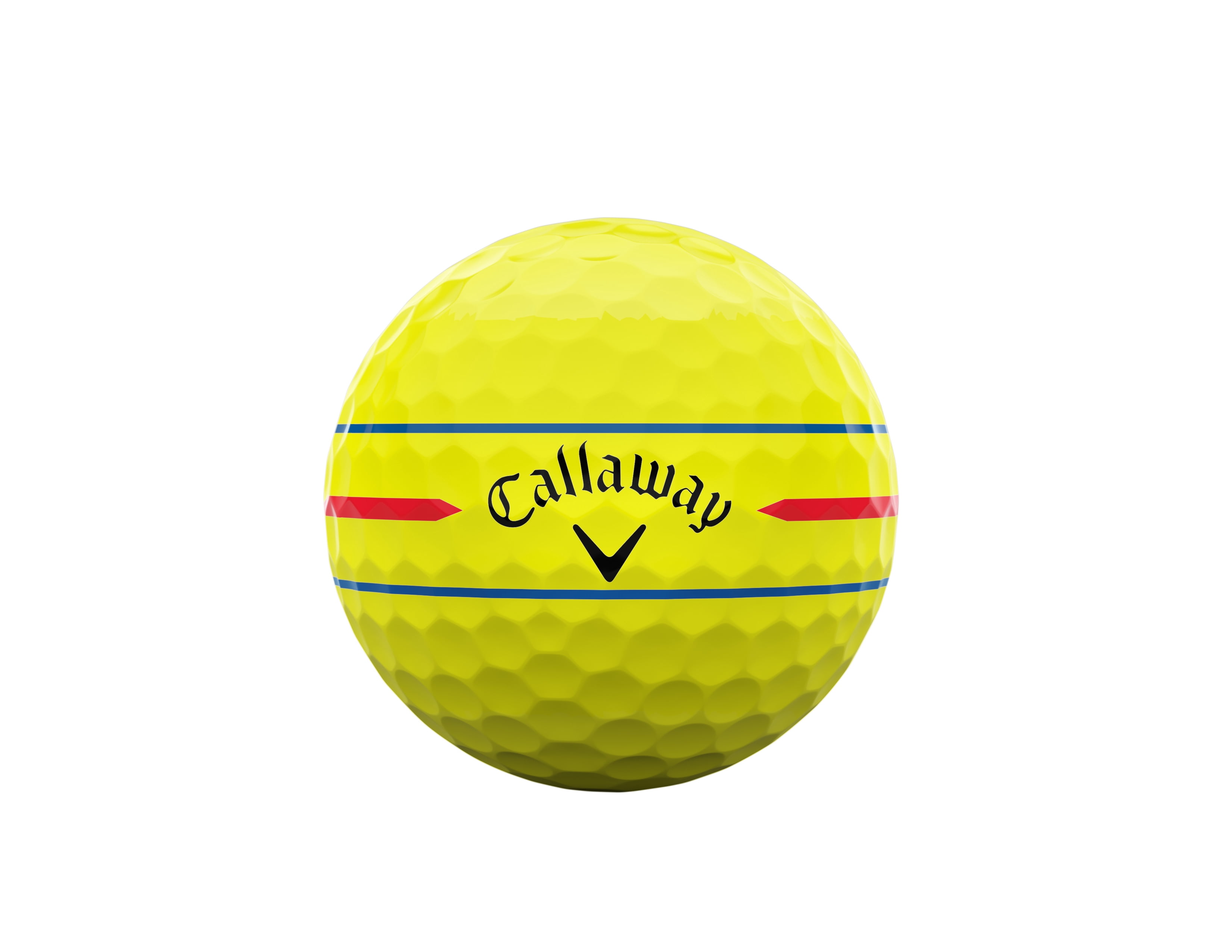 (4 pack) Callaway Golf Chrome Soft 26 360 - Yellow Triple Track 12pk
