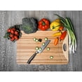 thumbnail image 2 of Simply Bamboo Zuma Brown Bamboo Cutting Board w/ Juice Grove - 15", 2 of 5