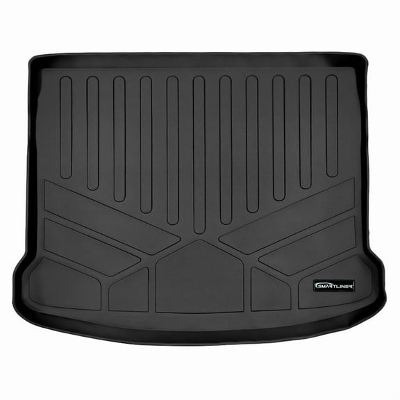 SMARTLINER All Weather Custom Fit Black Cargo Liner Mat Compatible With 2019-2025 Mazda 3 (Only Fits Hatchback Models)