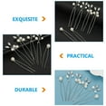 thumbnail image 2 of Miangastore 6 Pcs Épingles à Cheveux Perles en Forme de U Accessoires de Cheveux de Mariage, 2 of 9