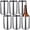 Silver, variant on 6 Pack Wine Chiller Bucket Wine Bottles Cooler Bulk, Stainless Steel Double Wall Insulated Champagne Ice Bucket for Parties,Fits for 750 ml Bottles (Copper)