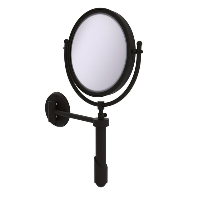 Soho Collection Wall Mounted Make-Up Mirror 8 Inch Diameter with 2X Magnification - SHM-8/2X-ORB