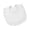 White, variant on Baby Colorful Summer Breathable Bib, Soft Lightweight Feeding Bib for Infants and Toddlers