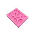 thumbnail image 1 of Bewildely Reemplazo de molde en forma de hoja de rejilla de 10, resistente al calor, apto para microondas, herramienta de moldeo de molde para galletas y Herramientas y accesorios para hornear Bewildely HA081958-00, 1 of 6