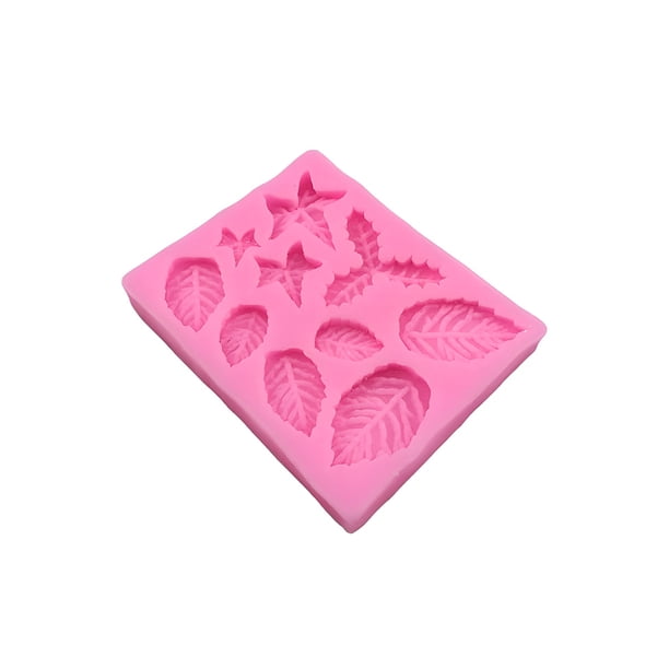 Bearachild Reemplazo de molde en forma de hoja de rejilla de 10, resistente al calor, apto para microondas, herramienta de moldeo de molde para galletas y Herramientas y accesorios para hornear Bearachild HA081958-00