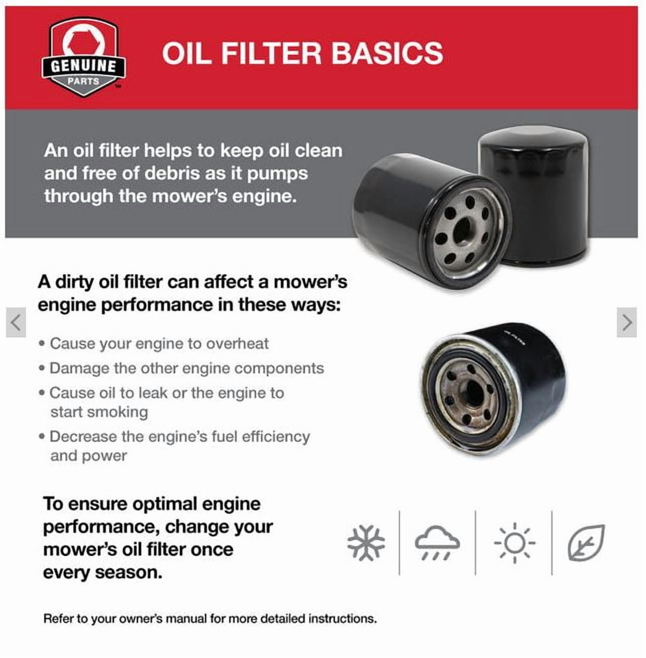 Kit Filtro Aria E Olio Per Tosaerba Troy Bilt 46 Mustang XP 17ADCACT066 - Pro Chaser