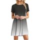 thumbnail image 1 of Vestido de Manga Corta para las Mujeres Casual Impreso Cuello Redondo, Vestido de las Señoras para la Primavera Y el Verano de Uso Diario, 1 of 9