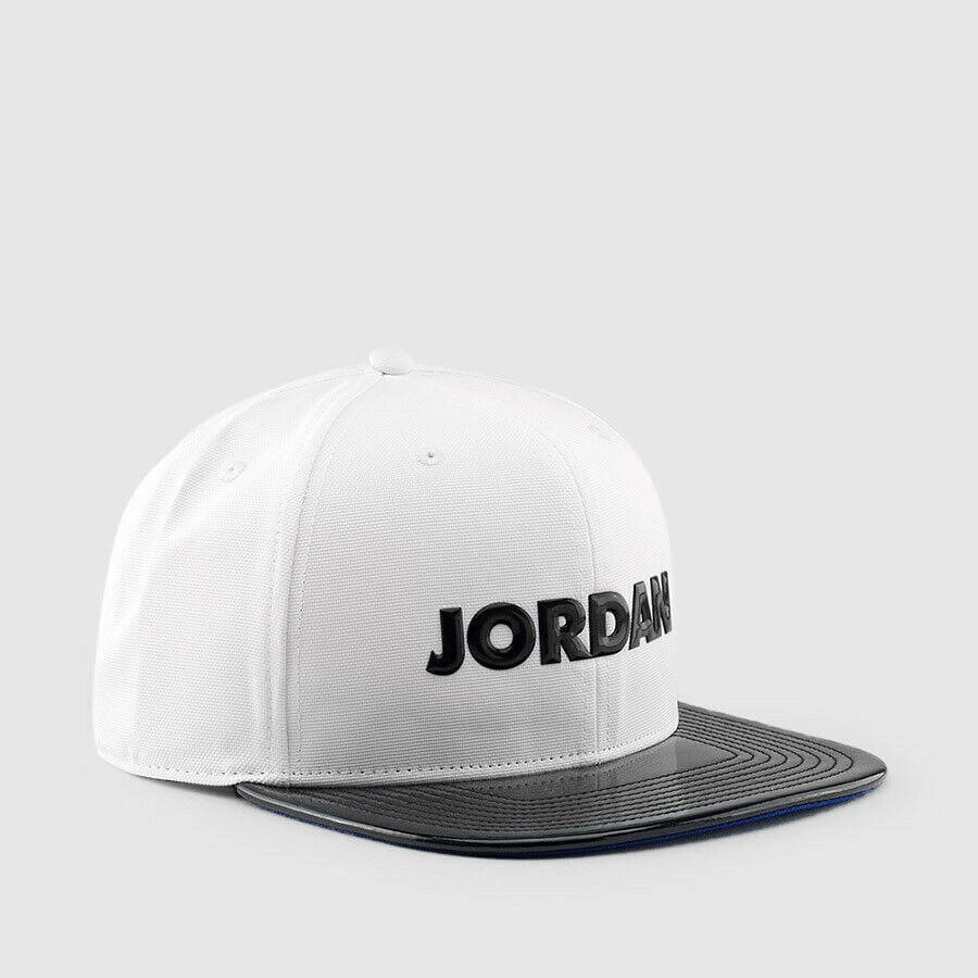 Nike Air Jordan Adult Retro 11 XI Concord Snap Back Hat White/Black