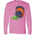 thumbnail image 3 of Inktastic Wooly Bear Caterpillar- Cute Baby Insect Long Sleeve T-Shirt, 3 of 5