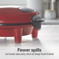thumbnail image 6 of Hamilton Beach Quesadilla Maker, 8" Round, Makes 6 Wedges, Red, 6 of 9