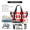 thumbnail image 4 of Travel Duffle Bag Canada Travel Tote Bags Carry on Luggage Waterproof Weekender Bags with Top Handle Adjustable Shoulde Strap for Travel Gym, 4 of 5