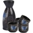 thumbnail image 2 of Juego de vasos de Sake decorativos, juego de vasos de Sake para el hogar, botella de Sake, 1 Juego, 2 of 6